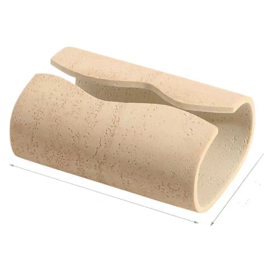 A Dongshi wabi-sabi wind living room coffee table tissue box home hotel paper pumping carton gift model room decoration ornament