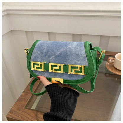 A saddle bag women's bag