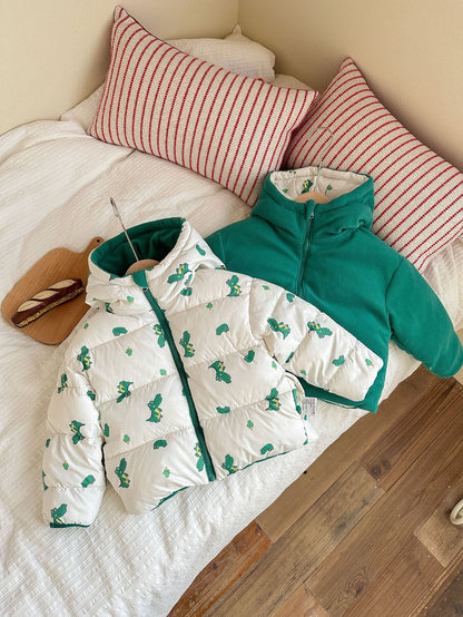 A Children's reversible warm jacket