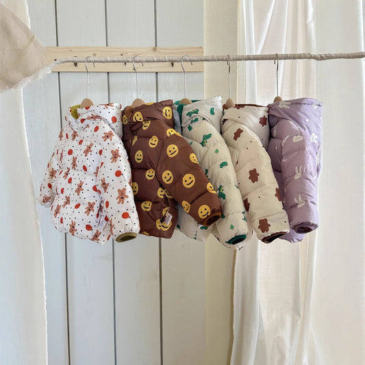 A Children's reversible warm jacket