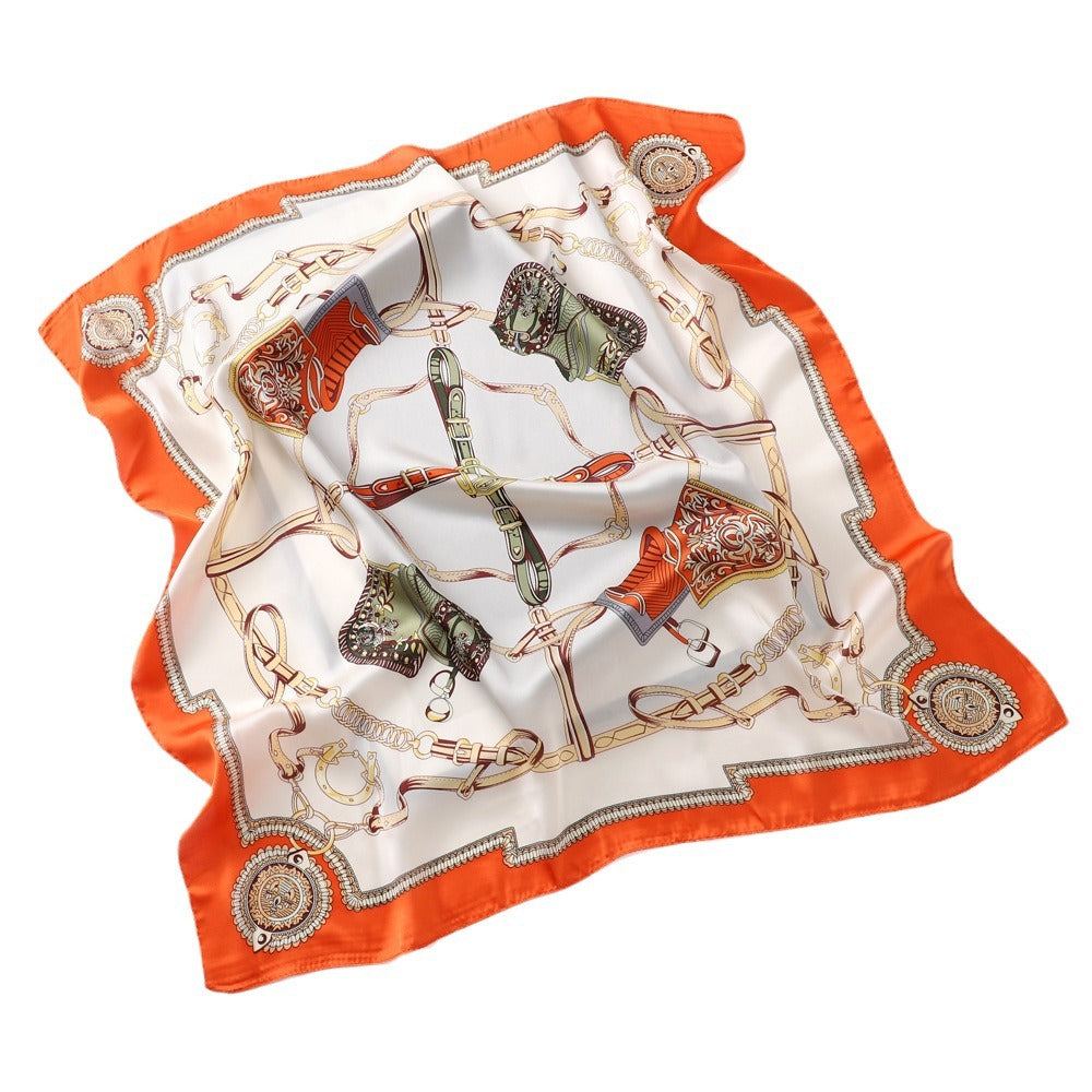 A silk scarf gift box gift