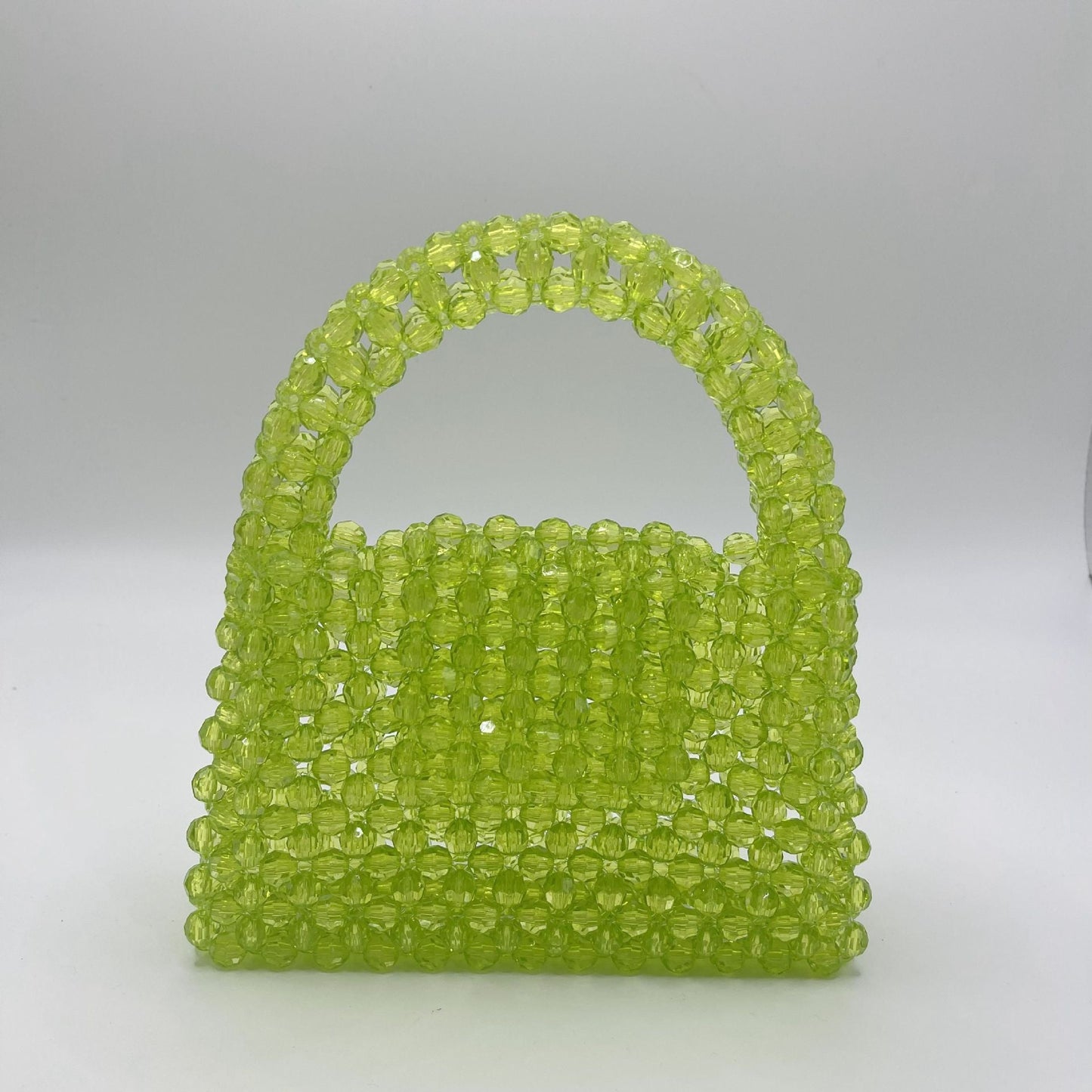 A niche design bag women's summer high-value girlfriends with the same multi-color cut beaded bag handmade DIY handbag