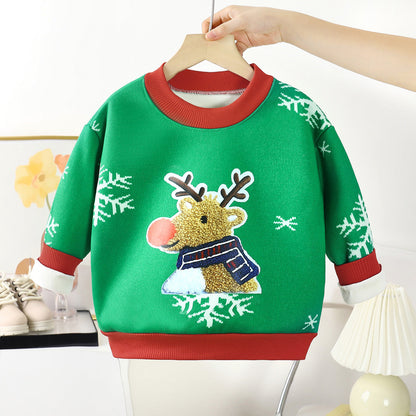 A children's long-sleeved top