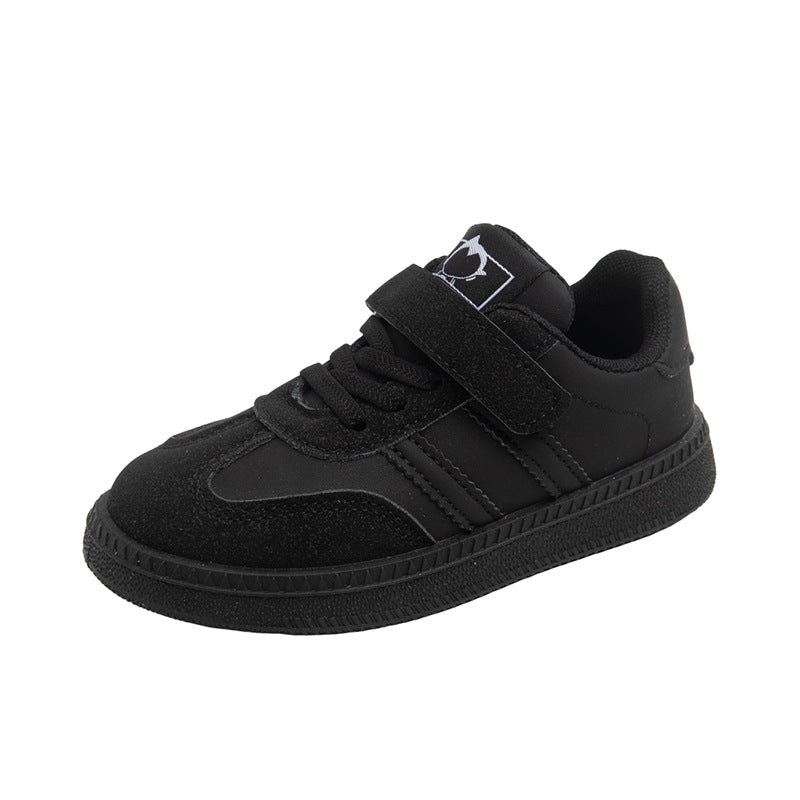 A Spring and Autumn New Boys Versatile Non-slip Breathable Student Board Shoes Children's Soft-soled German Training Shoes