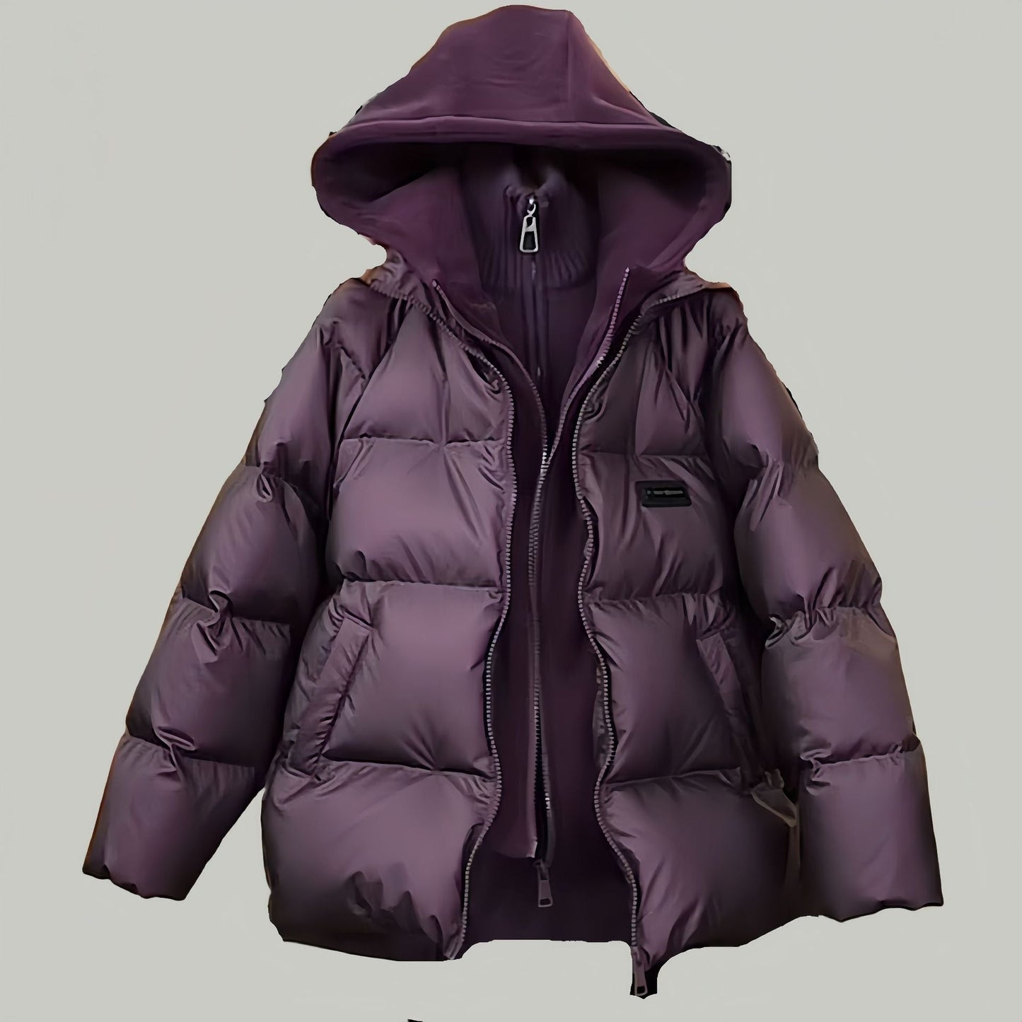 A children's clothing autumn and winter new cotton jacket down cotton thickened warm casual bread jacket hooded jacket