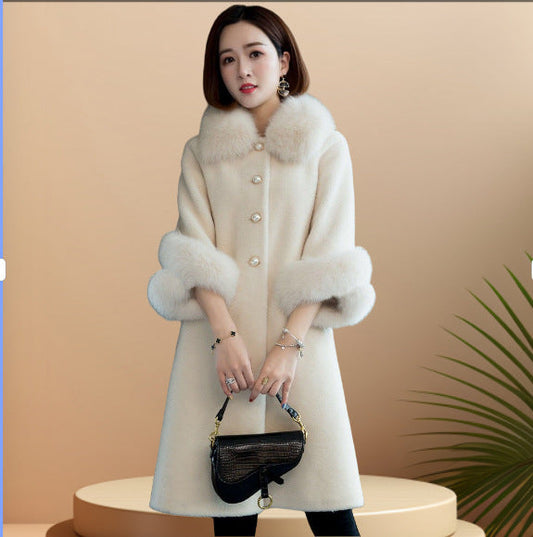 A medium and long coat