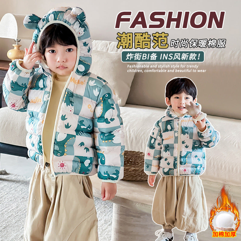 A Children's warm jacket