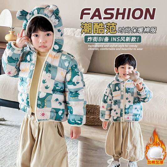 A Children's warm jacket