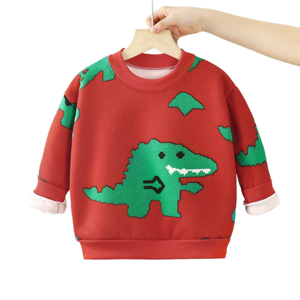 A children's long-sleeved top