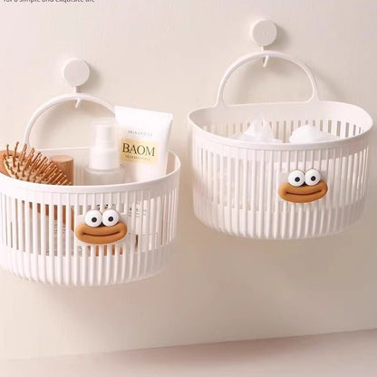 A storage basket hanging basket
