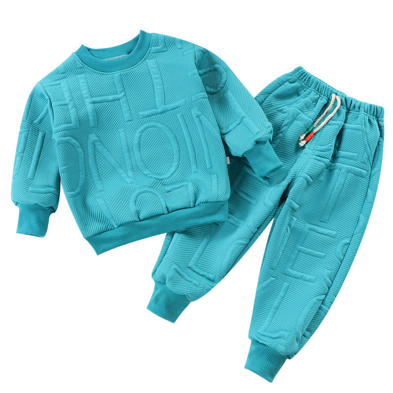 A Children's two-piece sweatshirt set