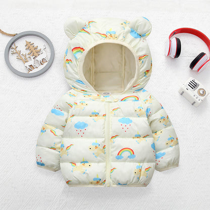 A Children's warm jacket