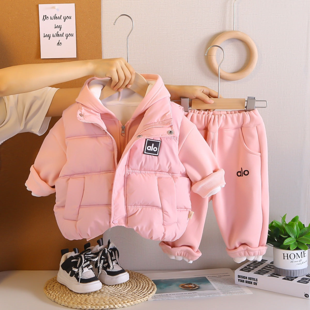 A children's three-piece set