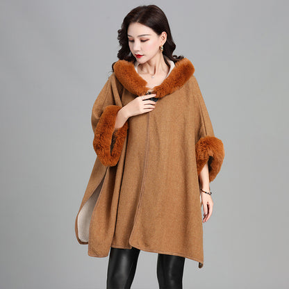 A cape  coat
