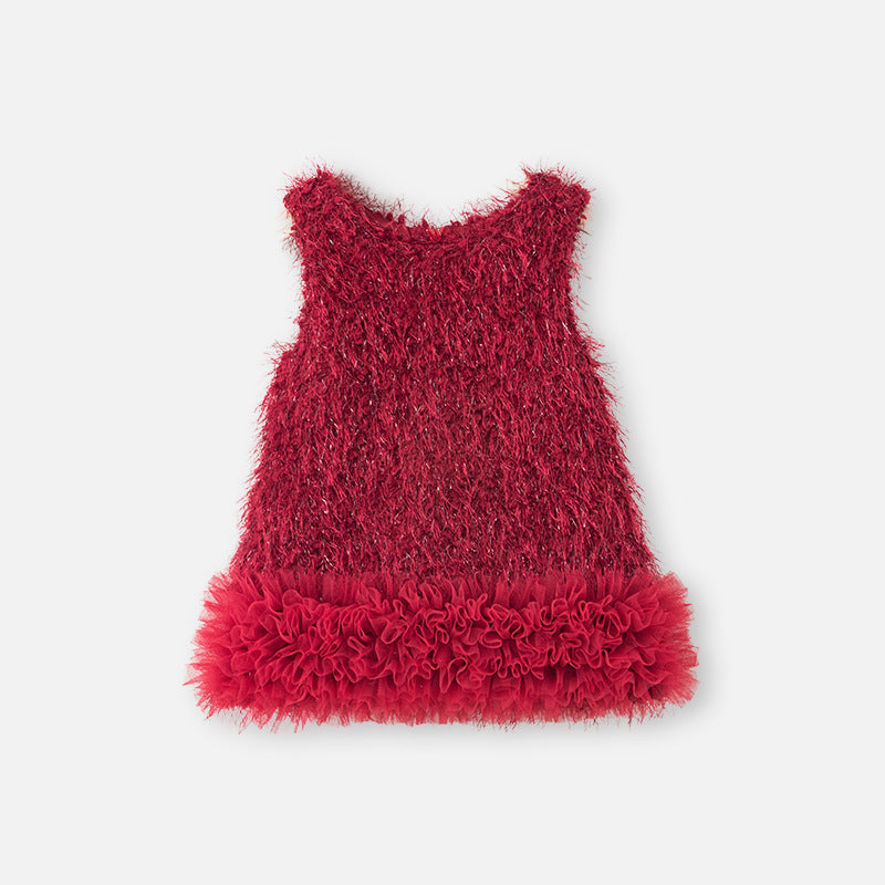 A children's winter dress