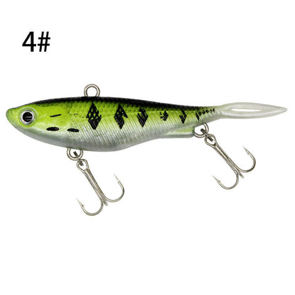 A soft lure fork tail bag lead fish simulation bait 21g