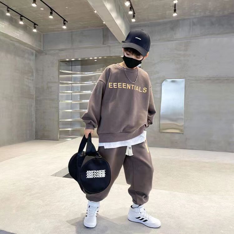 A boys spring sports suit