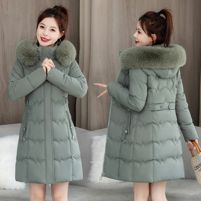 A lady's winter thermal jacket