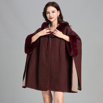 A cape  coat
