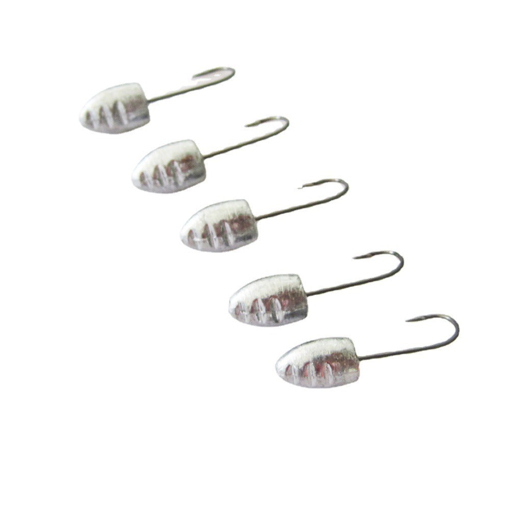 A barbed lead hook primary color hook