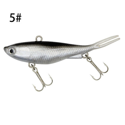 A soft lure fork tail bag lead fish simulation bait 21g