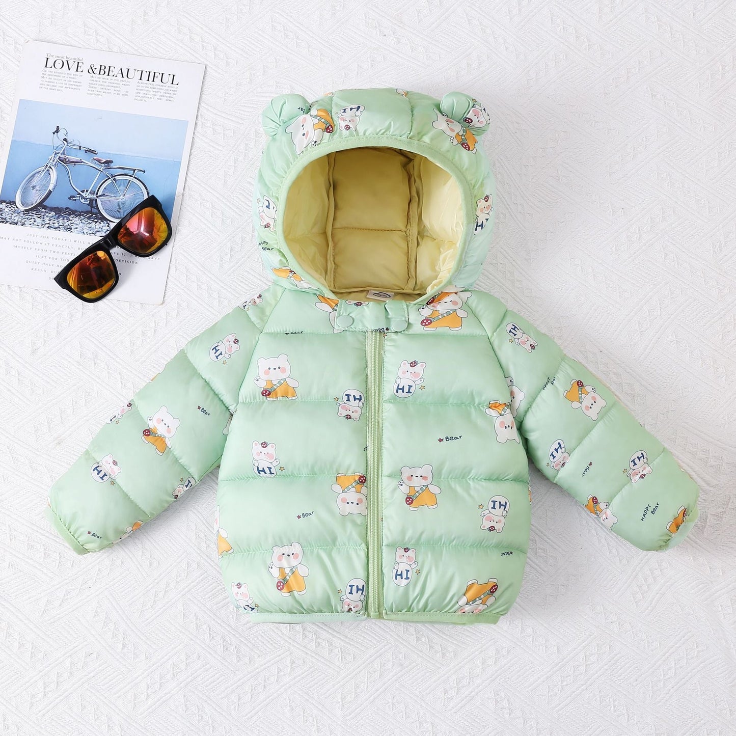 A Children's warm jacket