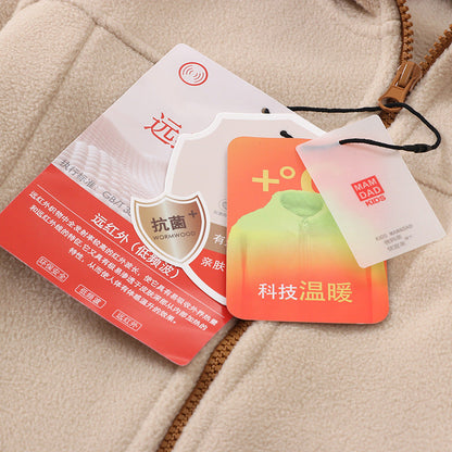 A Children's fleece warm jacket