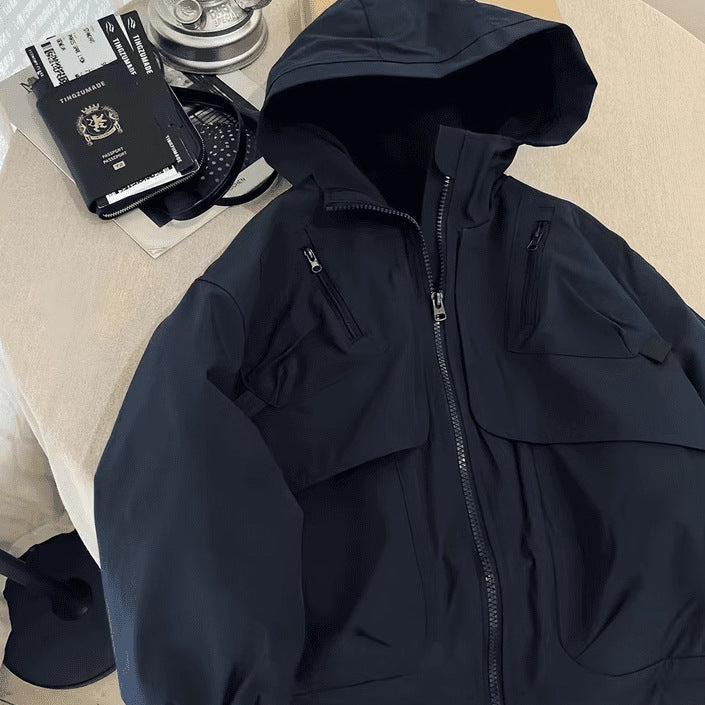 A Boys' Tooling Fleece Pie Overcomes  Autumn and Winter New Medium and Older Children's Thickened Cotton