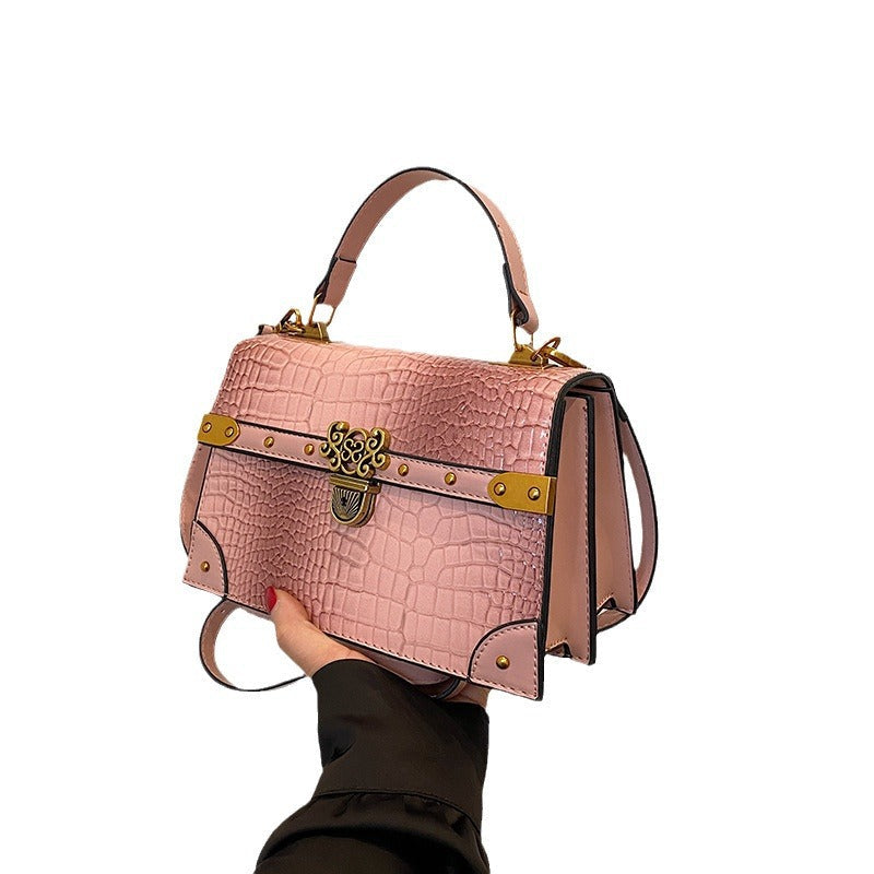 A crocodile women's bag