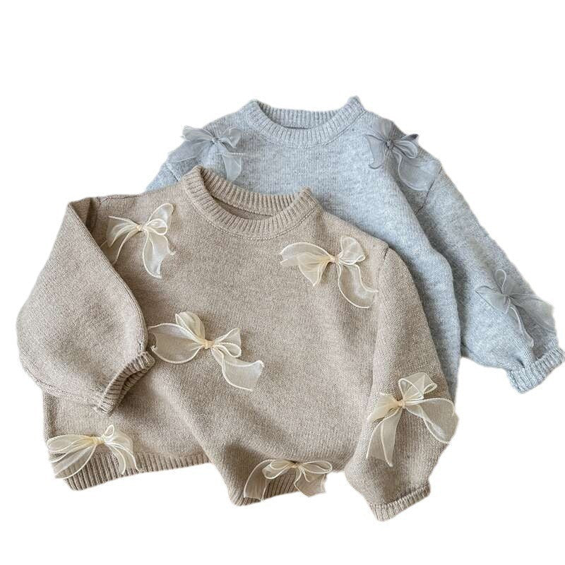 A children's knitted sweater