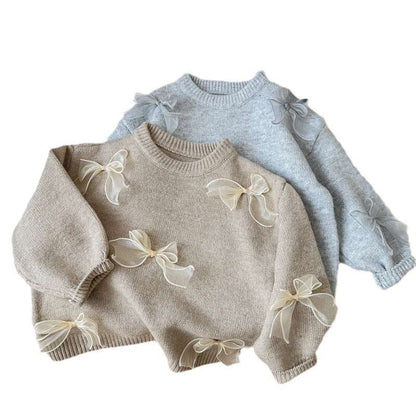 A children's knitted sweater
