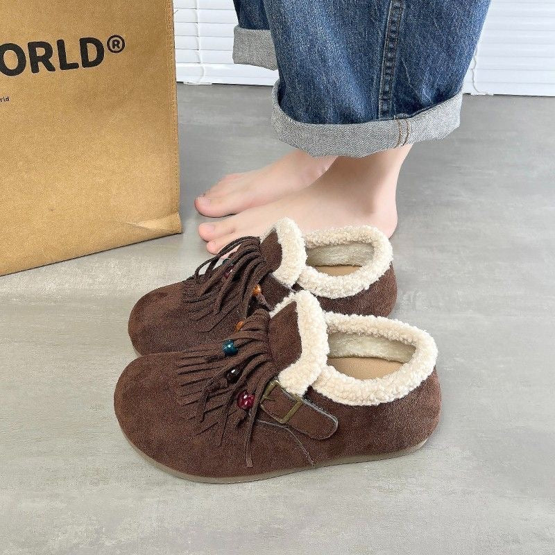 A plush shoe
