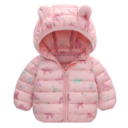 A children's clothing \winter new cartoon children's down cotton clothes