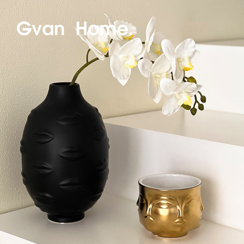 A ceramic vase
