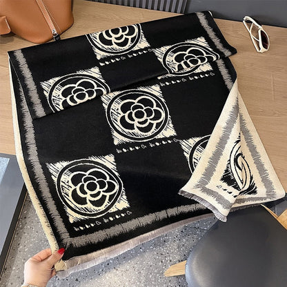 A scarf a warm shawl