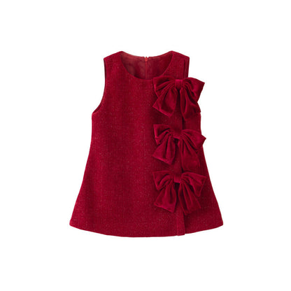 A children's winter dress