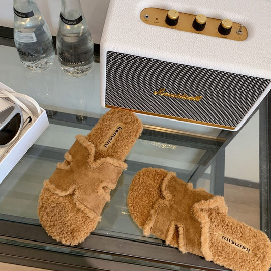 A plush slipper-winter