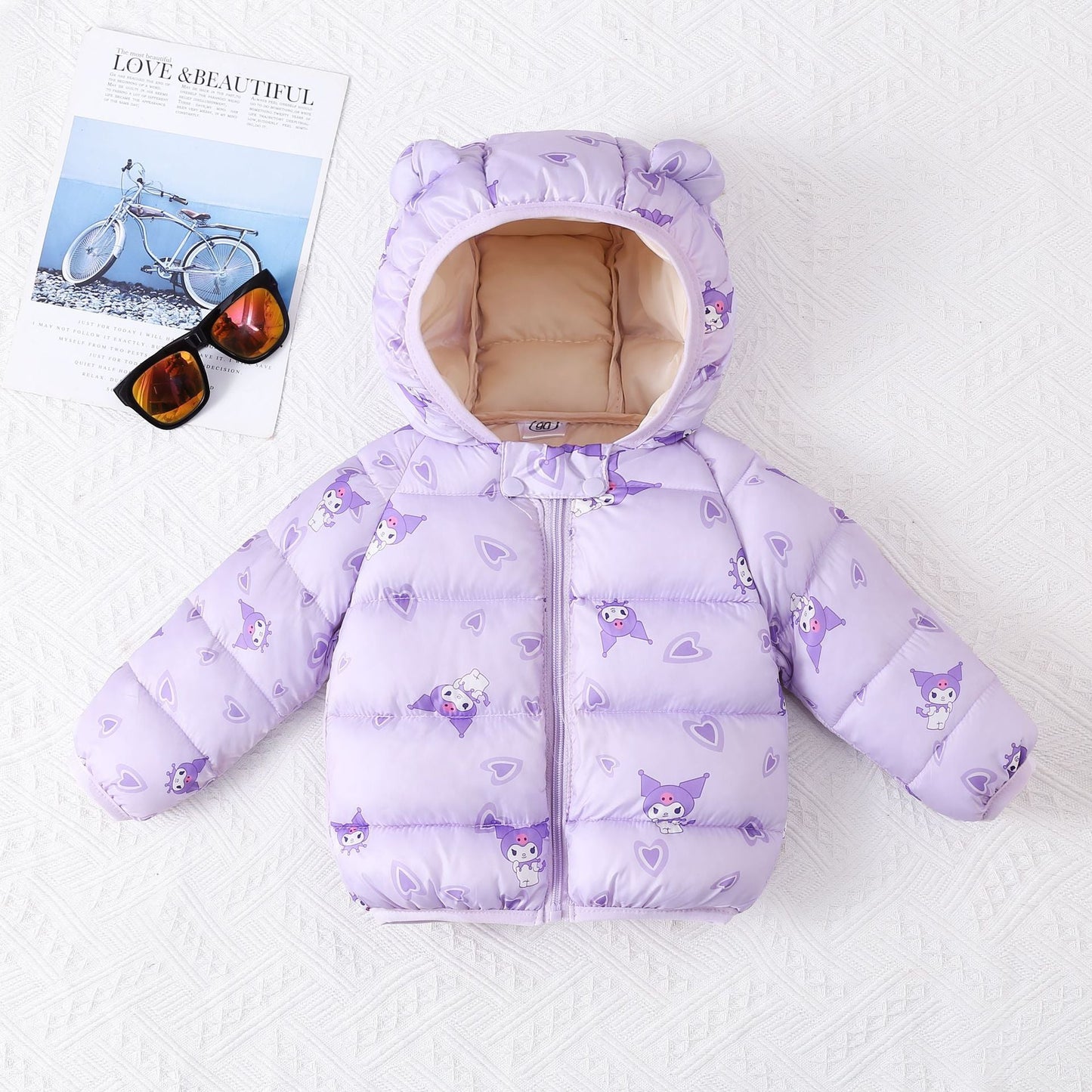 A Children's warm jacket