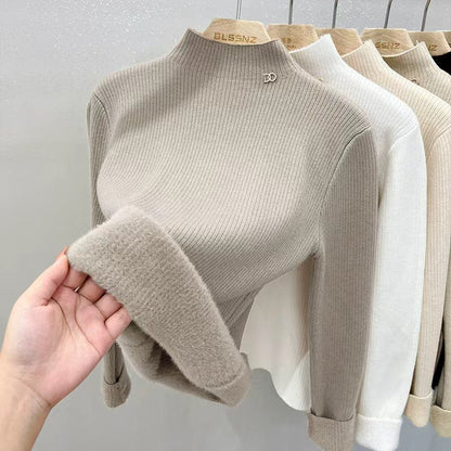 A Knitted sweater thermal top
