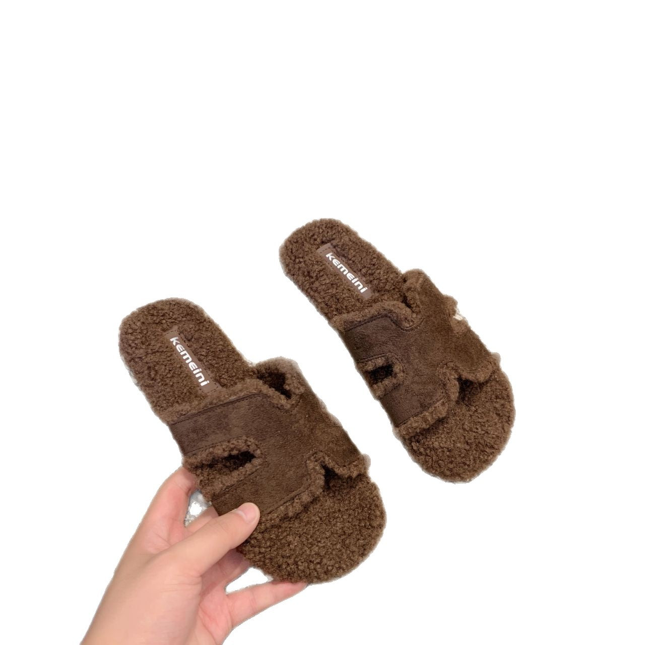 A plush slipper-winter