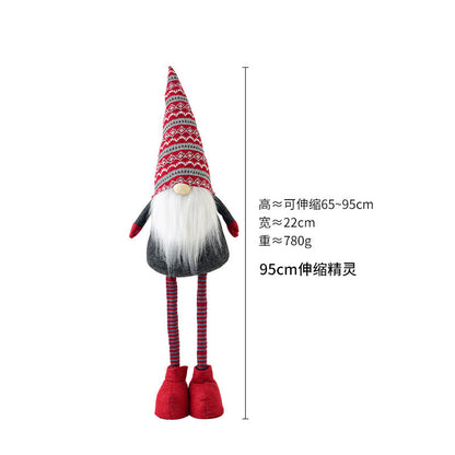 A telescopic doll scene ornament