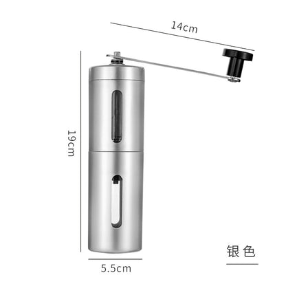 A portable coffee bean grinder