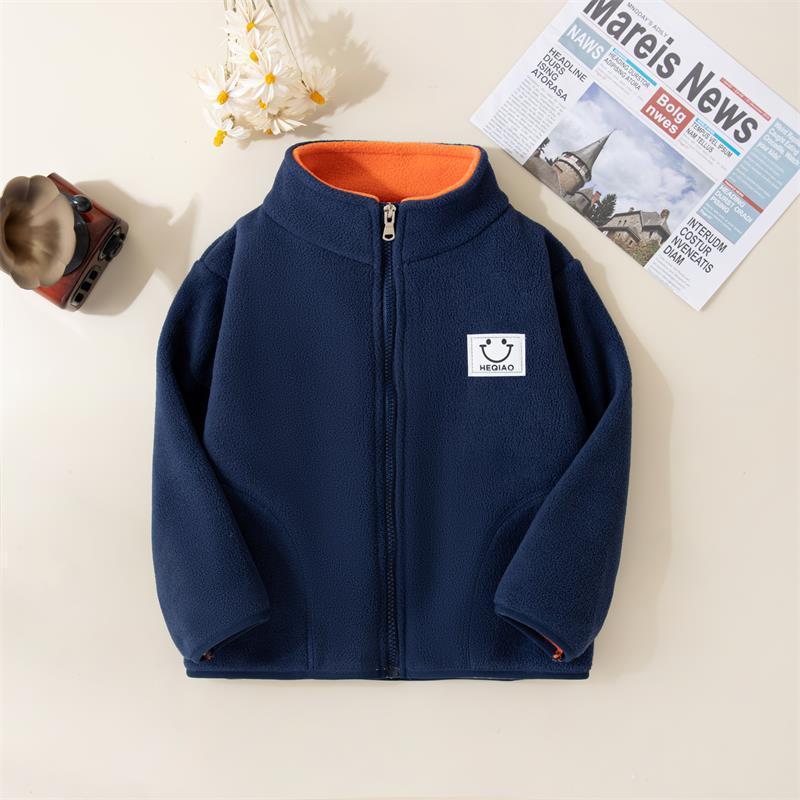 A Children's fleece warm jacket