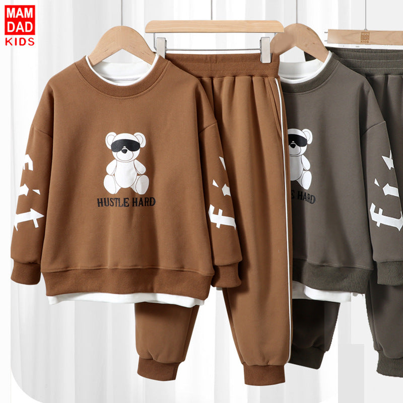 A children's suit sweater