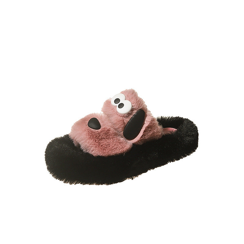 A plush slipper