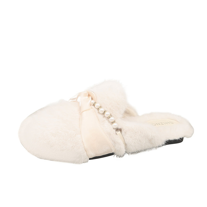 A plush slipper