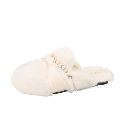 A plush slipper