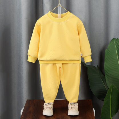 A Children's two-piece sweatshirt set