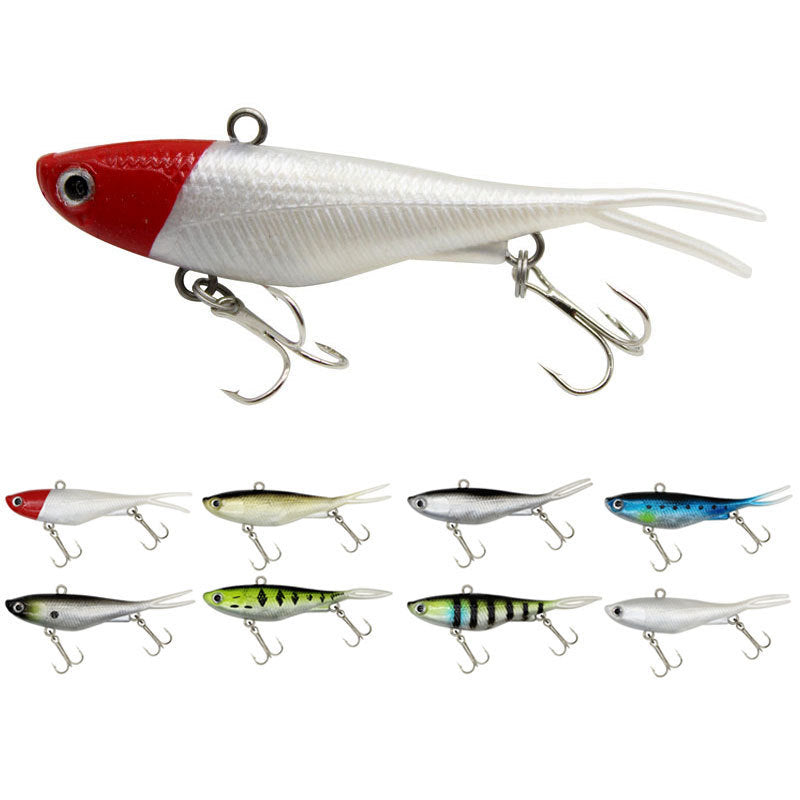 A soft lure fork tail bag lead fish simulation bait 21g