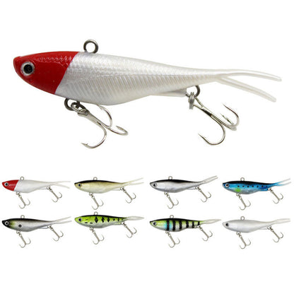 A soft lure fork tail bag lead fish simulation bait 21g